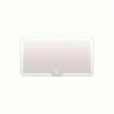 SANNCE Portable LED Car Vanity Mirror, Detachable Design with Soft Lighting, Perfect for Quick Touch-Ups, Fits Most Vehicle Models